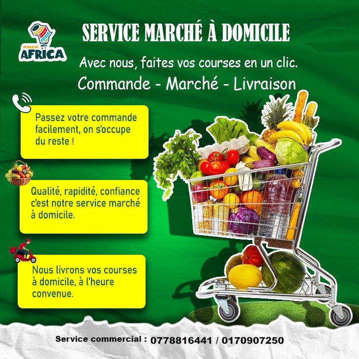 SERVICE LIVRAISON A DOMICILE